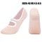 Customized Womens Backless AntiSlip Pilates Socks Breathable Cotton 5Toe Yoga Ballet Fitness Grip 22