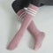 Autumn Winter Womens AntiSlip Cotton Yoga Socks MidCalf Terry Pilates Ballet Grip Fitness Socks 3