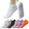 5 Pairs Womens NonSlip Yoga Socks Cotton Breathable LowCut Pilates Dance Grip Socks 0