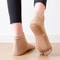Womens Cotton FiveToe NonSlip Yoga Socks Breathable QuickDry Pilates Dance Fitness Grip Socks 5