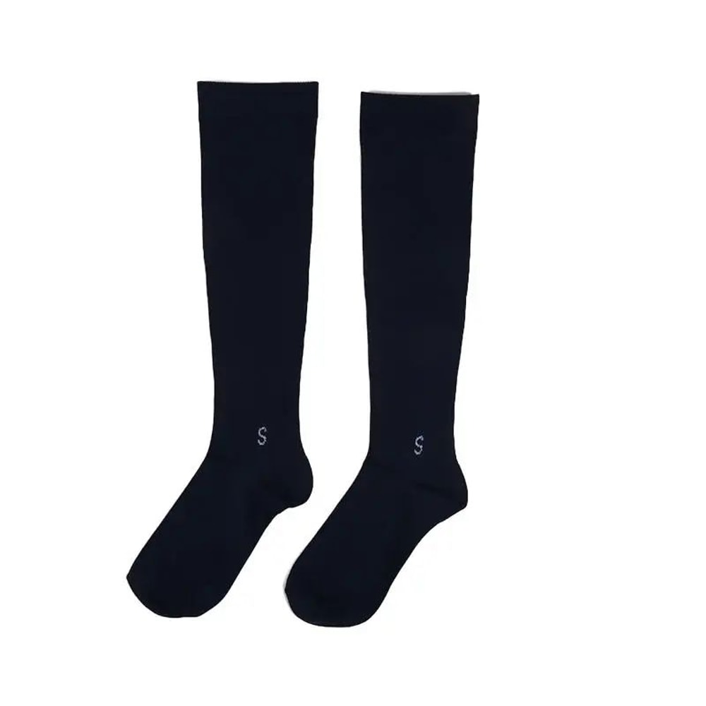 Womens Compression Calf Socks KneeHigh Pressure Running Fitness Support Socks For Yoga Skipping R