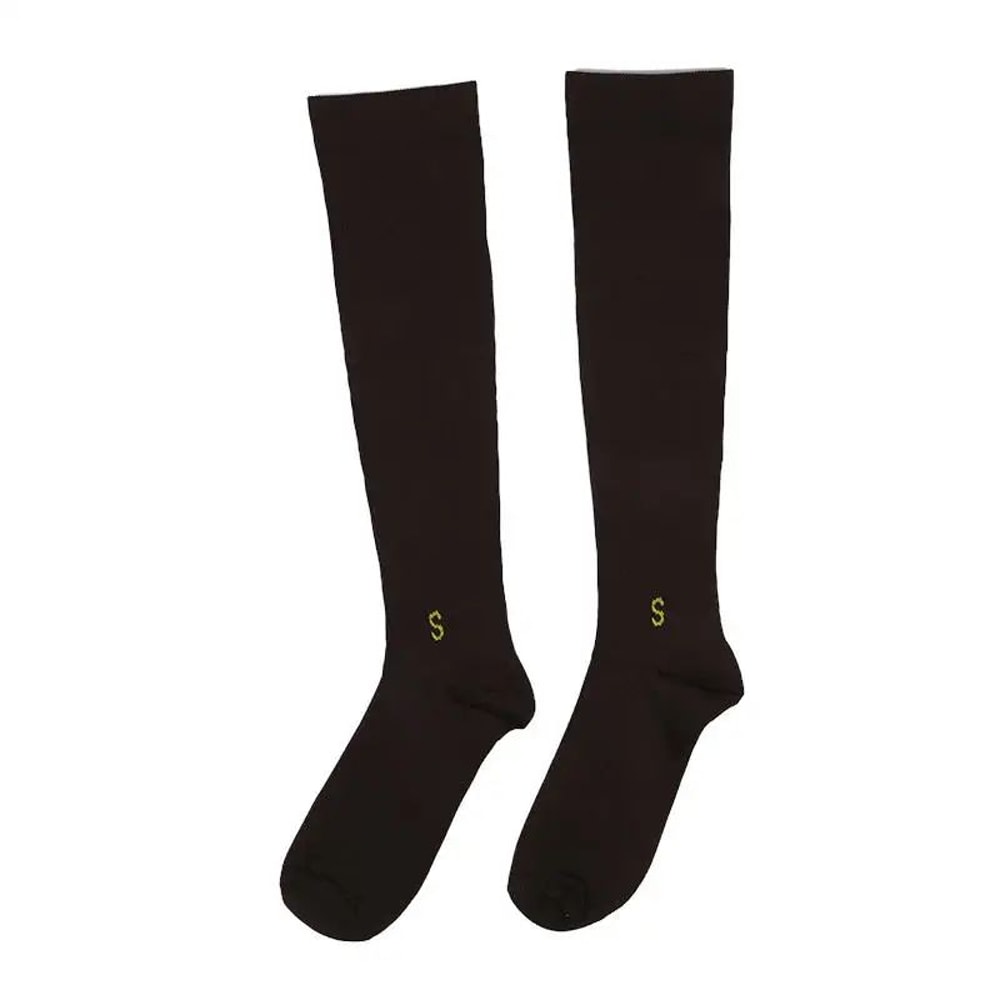 Womens Compression Calf Socks KneeHigh Pressure Running Fitness Support Socks For Yoga Skipping R