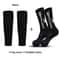 FS AntiSlip Football Socks Set HighQuality Soccer Grip Socks With Nylon Leg Cover Unisex US 612 2