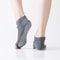 Womens FiveToe Backless NonSlip Pilates Socks Breathable Cotton Yoga Ballet Fitness Grip Socks 3