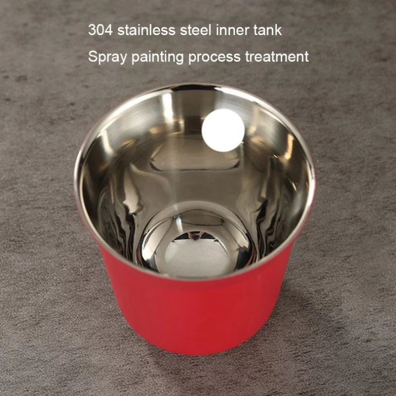 Stainless Steel DoubleWall Espresso Cup Insulated Capsule Coffee Tumbler LeakProof Mini Travel Mug 1