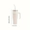 Stainless Steel Insulated Ice Tumbler Large Capacity Vacuum Flask With Handle Straw For 24Hour Co 5