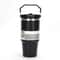 Stainless Steel Insulated Car Tumbler With Handle Straw Double Wall Vacuum Travel Water Bottle 6