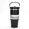 Stainless Steel Insulated Car Tumbler With Handle Straw Double Wall Vacuum Travel Water Bottle 6