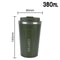 Thermo Cafe Double Wall Stainless Steel Travel Mug Leakproof Coffee Thermos Cup 7
