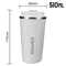 Thermo Cafe Double Wall Stainless Steel Travel Mug Leakproof Coffee Thermos Cup 11