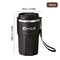 WORTHBUY 304 Stainless Steel Insulated Coffee Mug With Lid Handle Double Wall Reusable Travel Cup 7