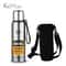 Large Capacity 304 Stainless Steel Thermos Bottle Vacuum Insulated Tumbler With Carry Rope For Hot 0