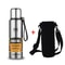Large Capacity 304 Stainless Steel Thermos Bottle Vacuum Insulated Tumbler With Carry Rope For Hot 11