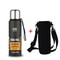Large Capacity 304 Stainless Steel Thermos Bottle Vacuum Insulated Tumbler With Carry Rope For Hot 12