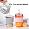 430ml Ins Style Straw Tumbler With Lid Large Capacity Reusable Boba Tea Coffee Cup 2