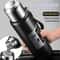 Large Capacity Stainless Steel Insulated Thermos Tumbler Vacuum Thermal Travel Mug For Hot Cold D 2