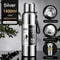 Large Capacity Stainless Steel Insulated Thermos Tumbler Vacuum Thermal Travel Mug For Hot Cold D 14