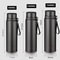 Double Wall 304 Stainless Steel Vacuum Flask With Filter Large Capacity Leakproof Sport Thermos 5