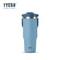 TYESO Large Capacity Stainless Steel Vacuum Tumbler With Handle DualDrink Insulated Coffee Water 7