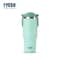TYESO Large Capacity Stainless Steel Vacuum Tumbler With Handle DualDrink Insulated Coffee Water 9