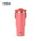 TYESO Large Capacity Stainless Steel Vacuum Tumbler With Handle DualDrink Insulated Coffee Water 13
