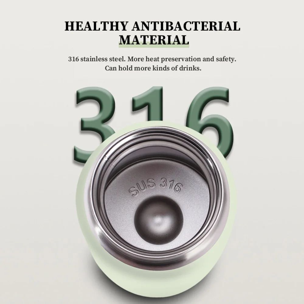 Mini 316 Stainless Steel Insulated Thermos Cup Leakproof Vacuum Coffee Kids School Bottle 3