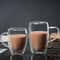Double Wall Transparent Borosilicate Glass Coffee Cup Insulated Espresso Milk Mug 2