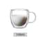 Double Wall Transparent Borosilicate Glass Coffee Cup Insulated Espresso Milk Mug 6