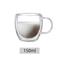 Double Wall Transparent Borosilicate Glass Coffee Cup Insulated Espresso Milk Mug 6