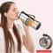 Stainless Steel Vacuum Thermos Bottle With Strainer Large Capacity Insulated Tumbler With Carry Ro 1
