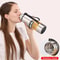 Stainless Steel Vacuum Thermos Bottle With Strainer Large Capacity Insulated Tumbler With Carry Ro 1