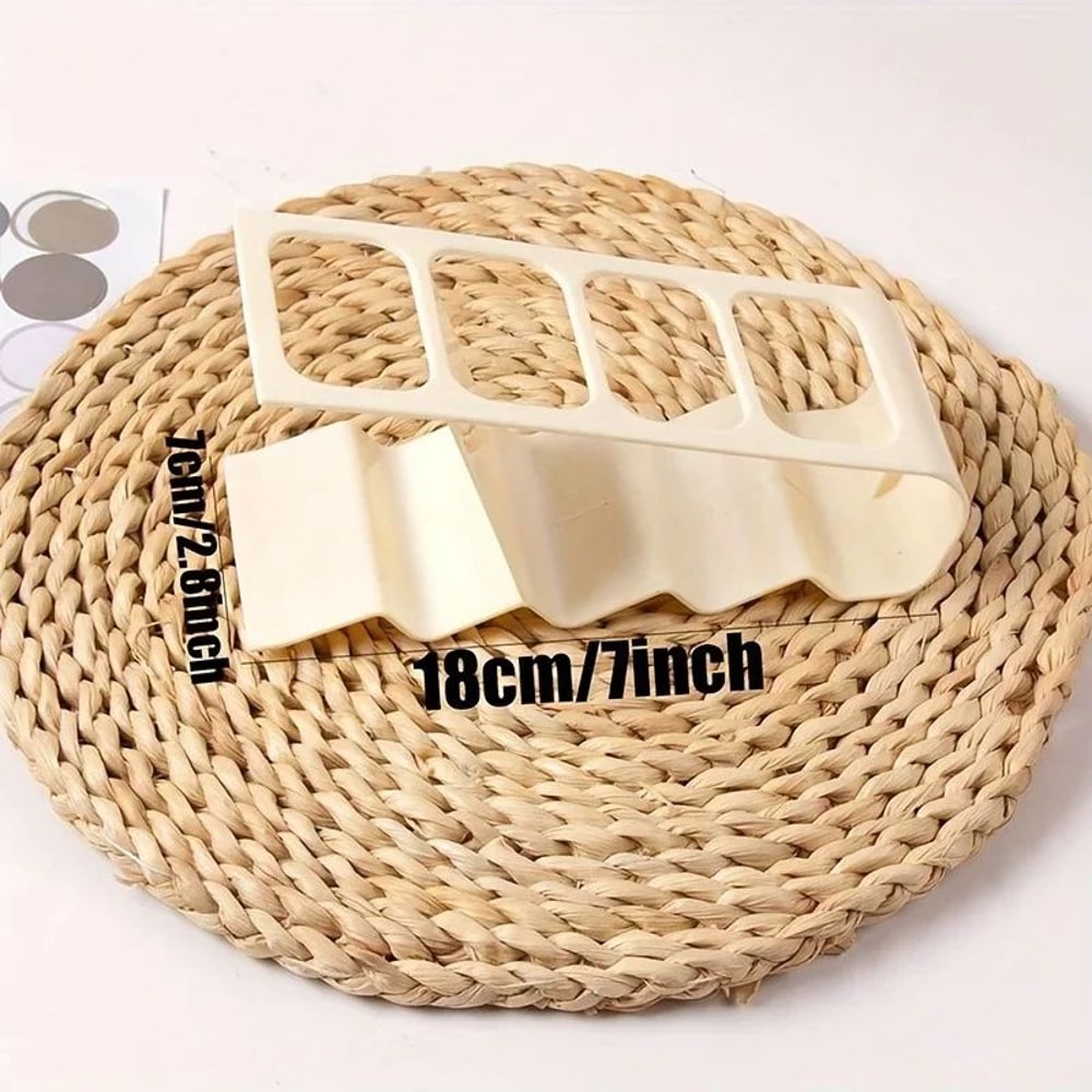 4Slot Remote Control Holder Desk Organizer Space Saving Plastic TV Office Storage Rack 3