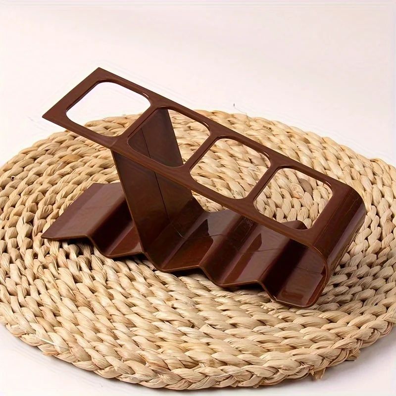 4Slot Remote Control Holder Desk Organizer Space Saving Plastic TV Office Storage Rack 4