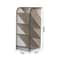 Matte Transparent Large Capacity Pen Holder Oblique Desktop Stationery Makeup Brush Storage Organ 9