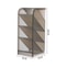 Matte Transparent Large Capacity Pen Holder Oblique Desktop Stationery Makeup Brush Storage Organ 9