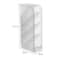 Matte Transparent Large Capacity Pen Holder Oblique Desktop Stationery Makeup Brush Storage Organ 6