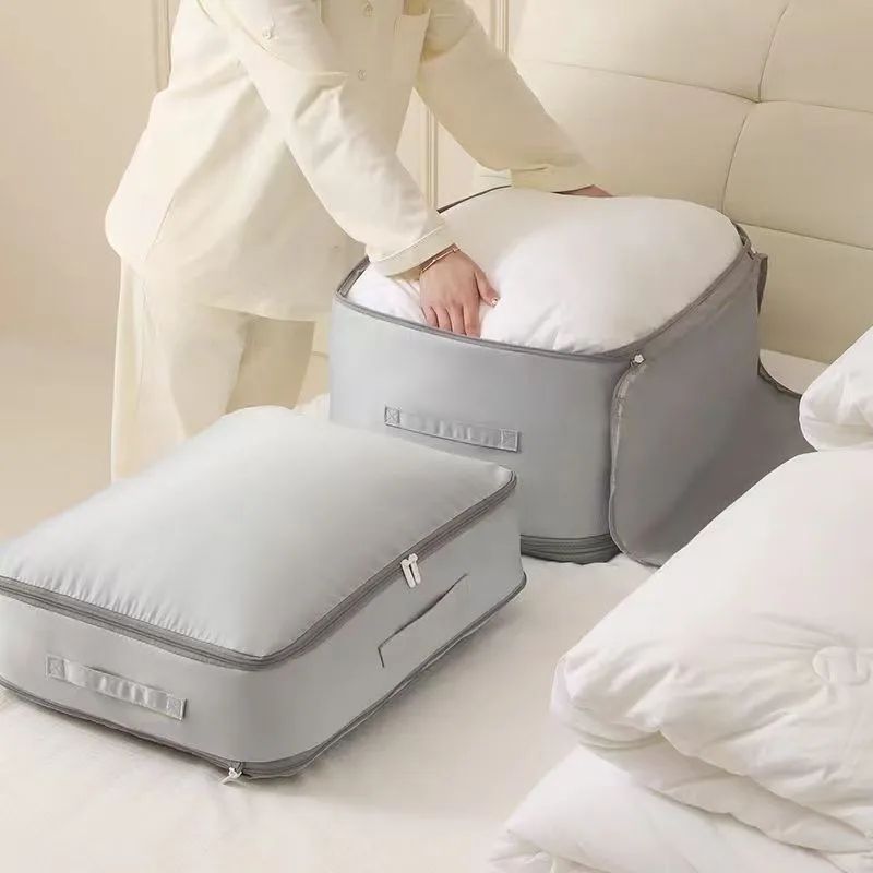 HeavyDuty SelfCompressing Storage Bag Portable SpaceSaving Organizer For Clothes Blankets Quilts 2