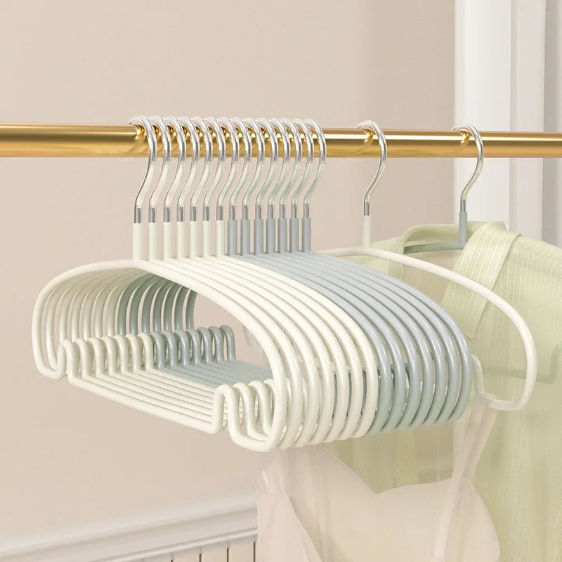 10pcs NonSlip Clothes Hangers AntiDeformation Slim Household Dorm Closet Organizer 1