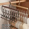 Solid Wood 16Hook Wave Hanger Multifunctional Underwear Vest Sling Wardrobe Drying Rack 2