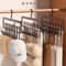 Solid Wood 16Hook Wave Hanger Multifunctional Underwear Vest Sling Wardrobe Drying Rack 3