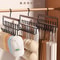 Solid Wood 16Hook Wave Hanger Multifunctional Underwear Vest Sling Wardrobe Drying Rack 3