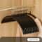 AntiSlip Metal Clothes Hangers SpaceSaving Durable ConcaveConvex Closet Organizer 0