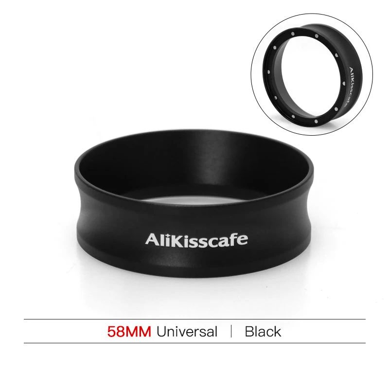 AliKisscafe Magnetic Coffee Dosing Ring Stainless Steel 515458mm Espresso Funnel For Delonghi Bre 8