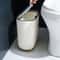 Slim PressTop Trash Can With Lid Narrow Bathroom Gap Garbage Classification Bin 3