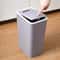 PressTop Bathroom Trash Can Small PopUp Lid Plastic Wastebasket For Toilet Bedroom 2