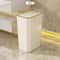 PressTop Bathroom Trash Can Small PopUp Lid Plastic Wastebasket For Toilet Bedroom 5