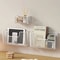 PunchFree Cabinet Door Storage Rack WallMounted Iron Organizer For Kitchen Bathroom 1