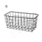 PunchFree Cabinet Door Storage Rack WallMounted Iron Organizer For Kitchen Bathroom 6
