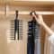 360 Rotating MultiFunctional Tie Belt Hanger Adjustable 20Loop Plastic Scarf Organizer Rack 0