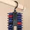 360 Rotating MultiFunctional Tie Belt Hanger Adjustable 20Loop Plastic Scarf Organizer Rack 4